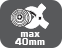 Diametru taiere maxima