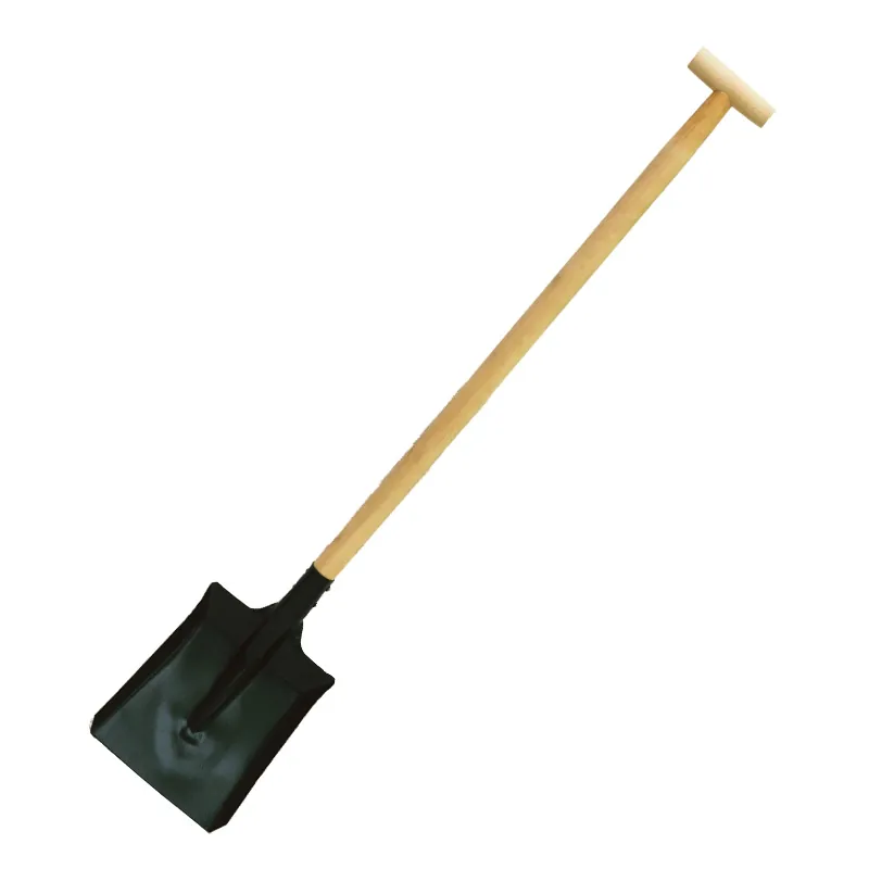 Lopata Carbune cu Maner Lemn Tip-T 240X315/1565MM