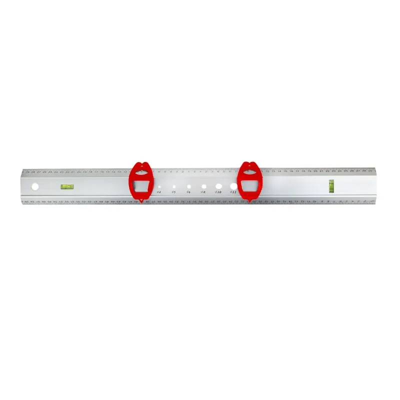 Rigla Aluminiu cu Scala Metrica si Boloboace 600MM