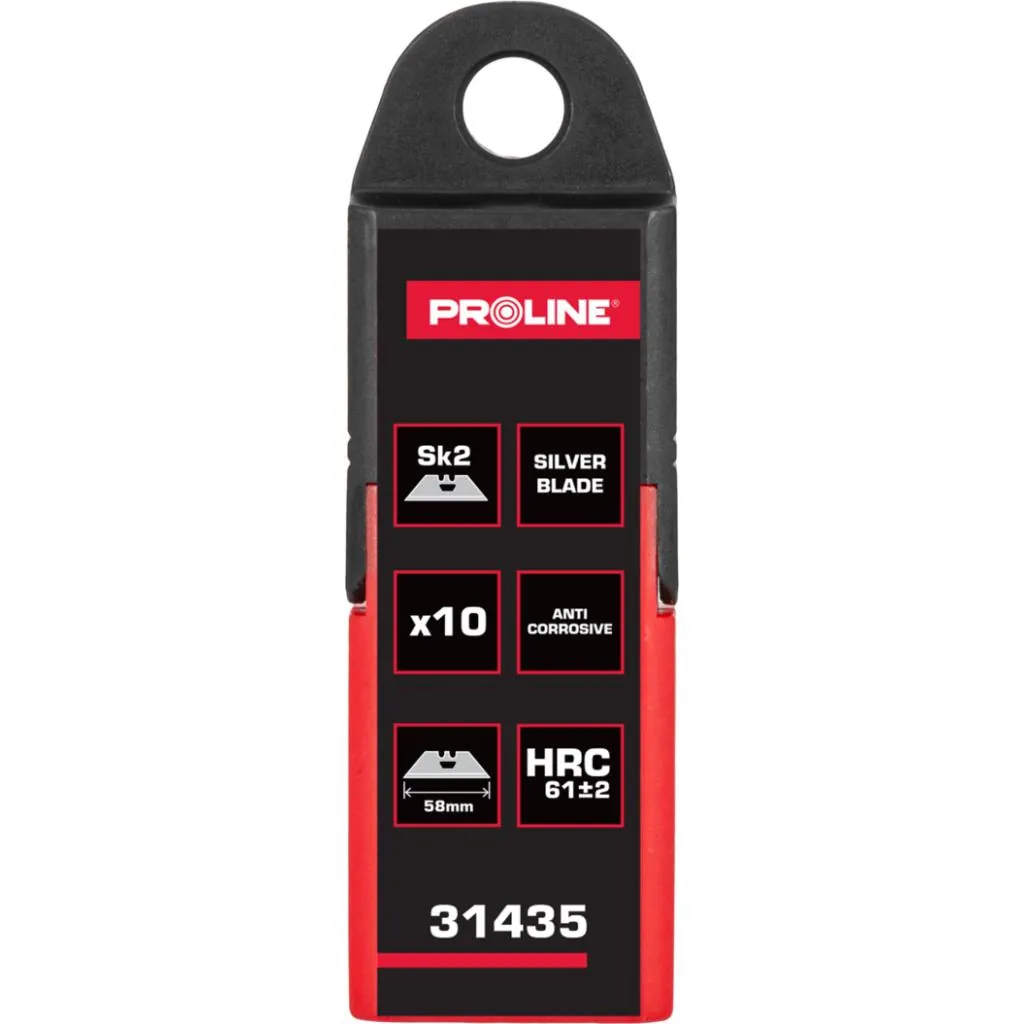 Lame Cutter SK2 Trapez 60MM / Blister, 10/Set
