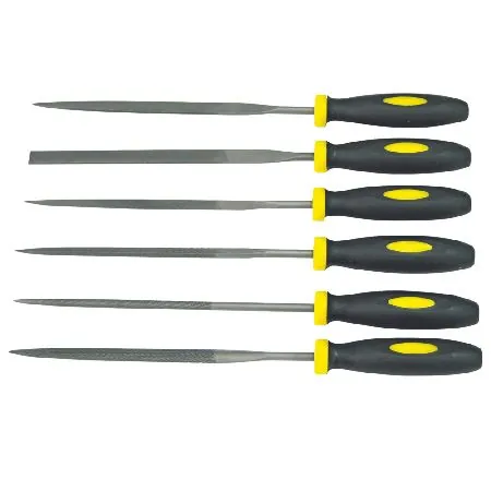 Set Pile Precizie cu Maner Bimaterial 160MM - 6P.