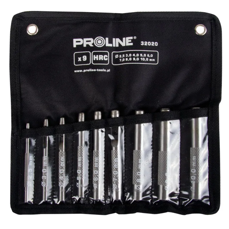 Set Perforatoare 2.5-10.0MM - 9P.