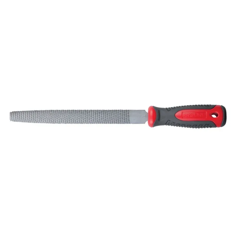Raspila cu Maner Bimaterial / Semirotunda - 200MM