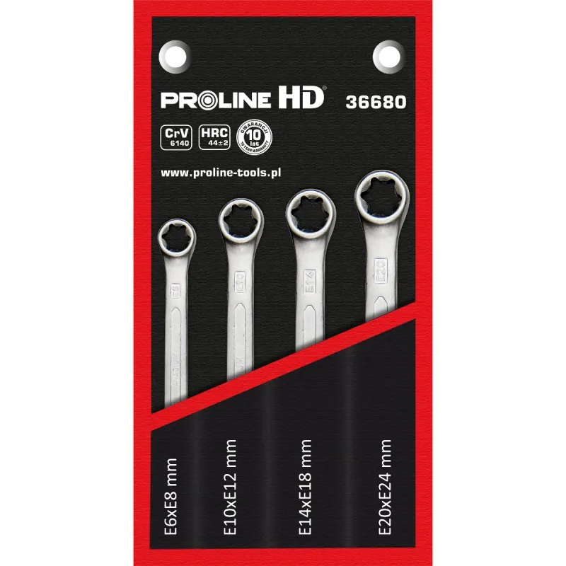 Set Chei Inelare Torx CR-VA HD E6-E24 - 4P.