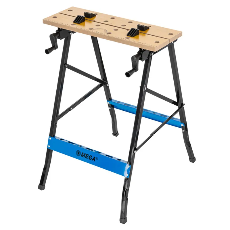 Banc Lucru Pliabil Dublu cu Menghine / 100KG