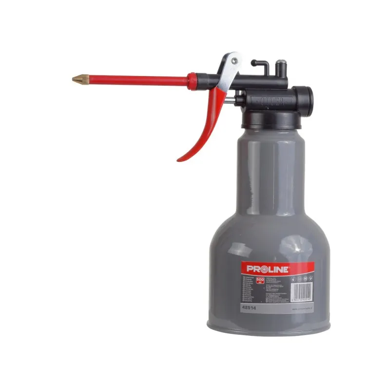 Pompa Ulei Manuala cu Rezervor Metalic 500ML