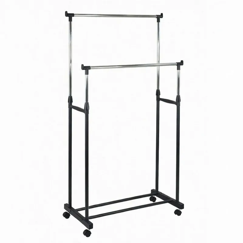 Suport Haine Dublu Reglabil - 83X39X165CM / 15KG