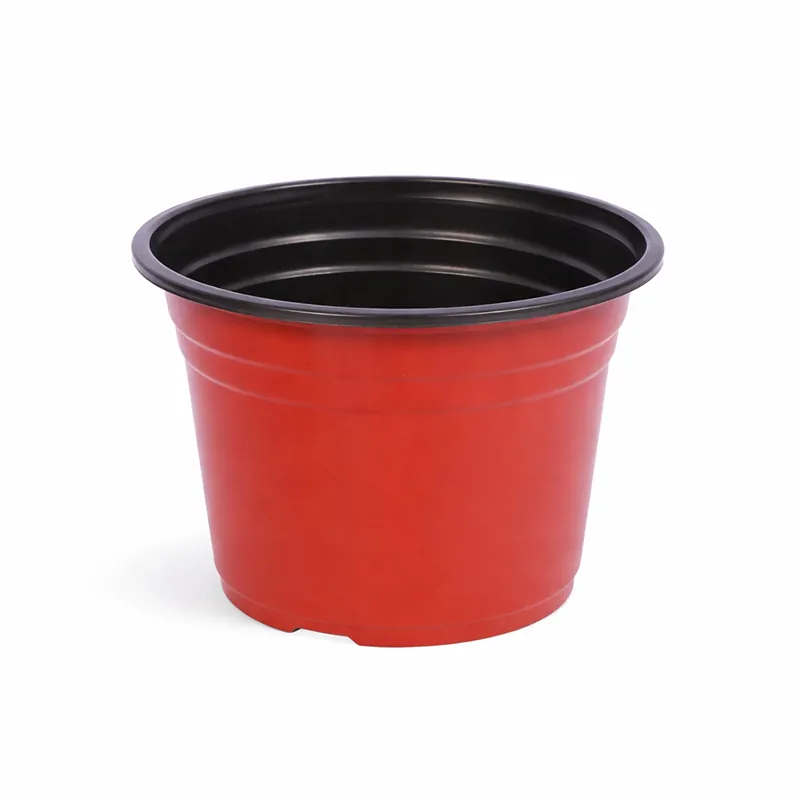 Ghiveci Plastic Rotund de Productie - 125MM / 140/103MM