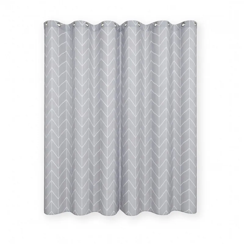 Perdea Dus 90G / 180X200CM - Model-Carouri-Gri