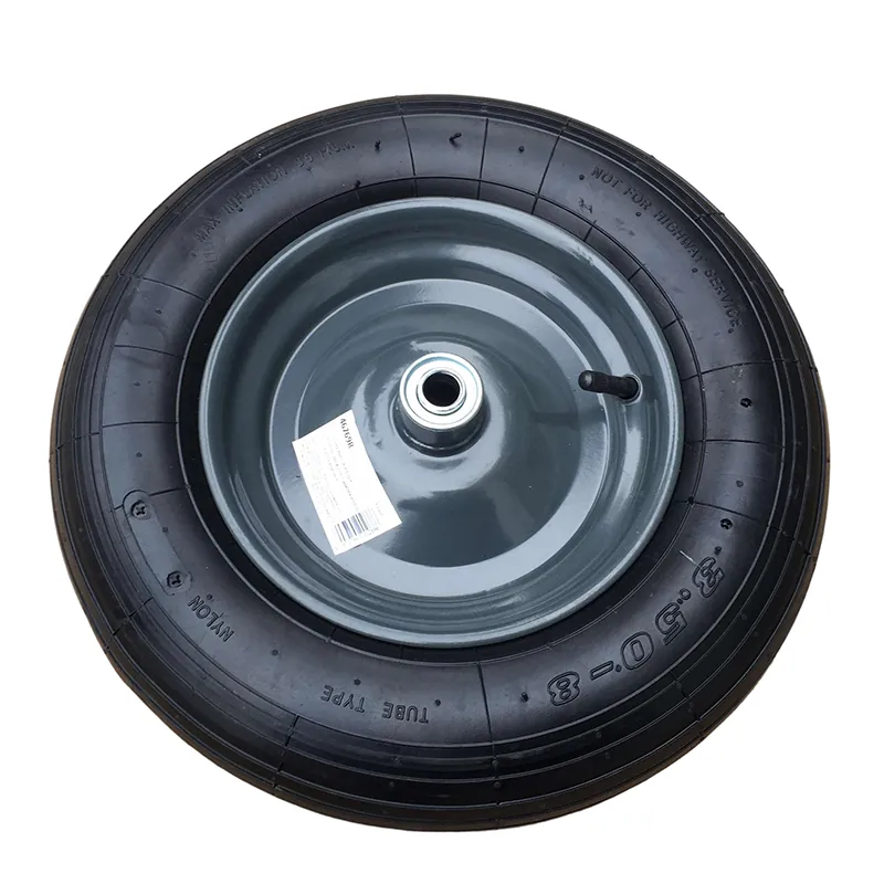 Roata Roaba cu Cauciuc Neted - 3.5X8.0"