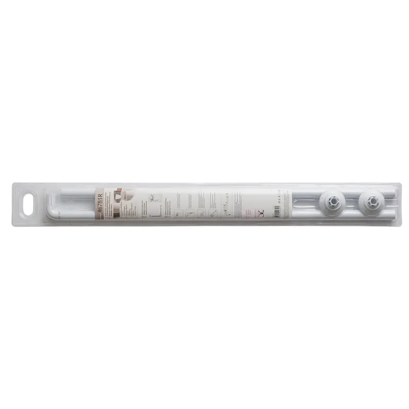 Bara Perdea Dus Metalica Tip-L - 80X80CM
