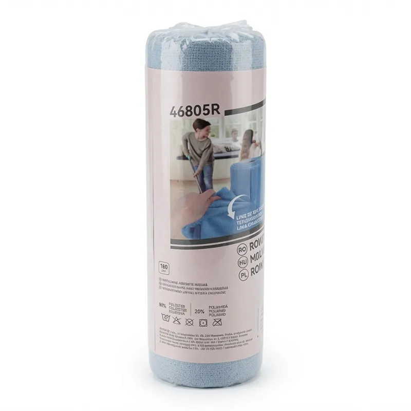 Lavete Microfibra 25X25CM / 180G/M2 / Albastru, 20/Set