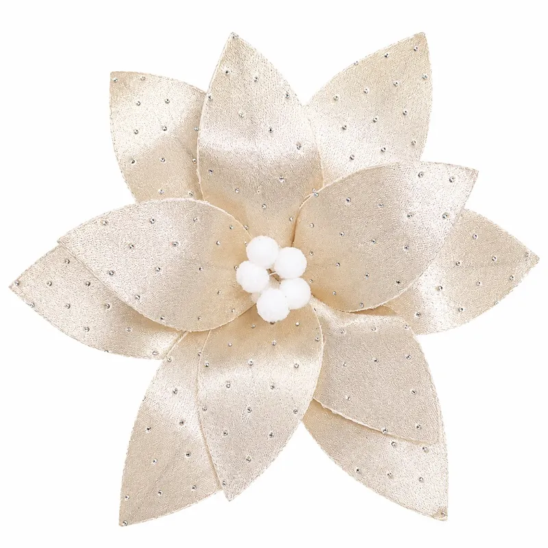 Floare Decorativa de Craciun 26X15CM Sysdh-A3025085