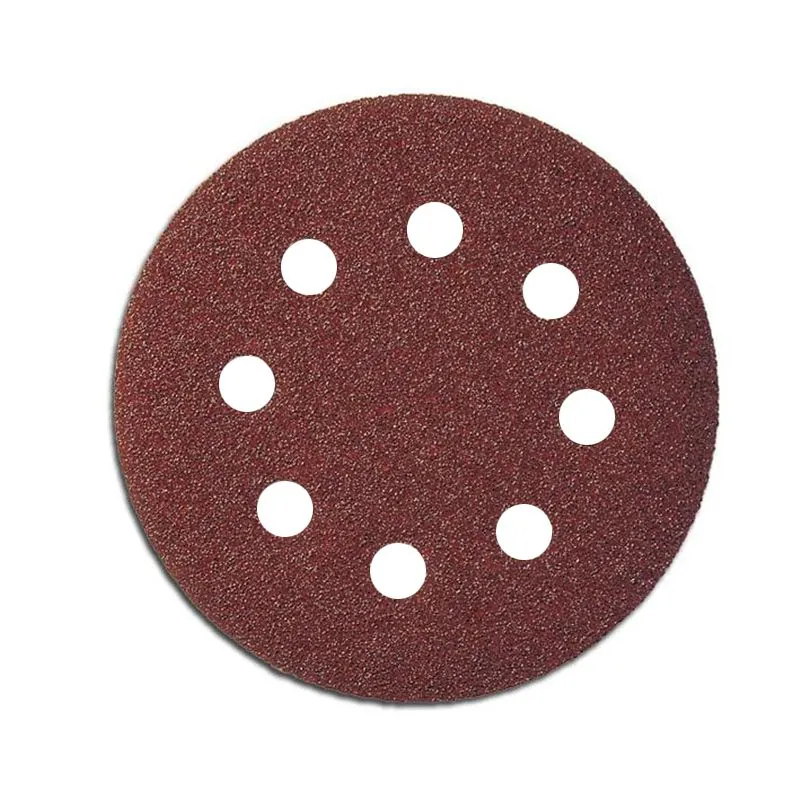 Disc Abraziv Hartie cu Orificii 125MM - GR.120, 5/Set