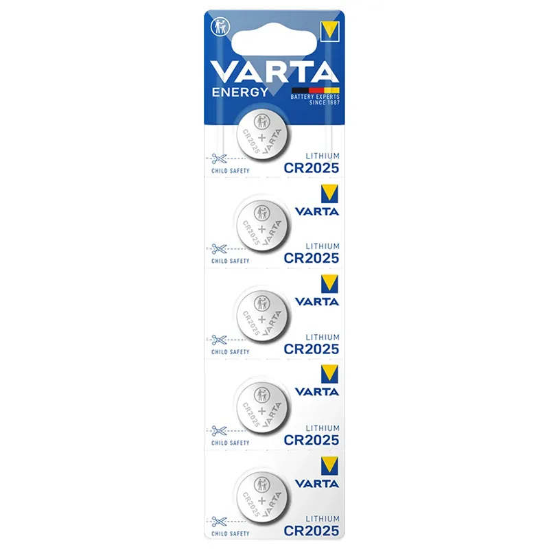 Varta Energy Lithium Coin CR2025 T-Bli 5