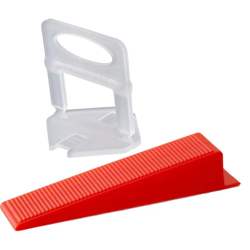 Set 300 Distantiere Clips Nivelare cu 100 Pene - 2.0MM