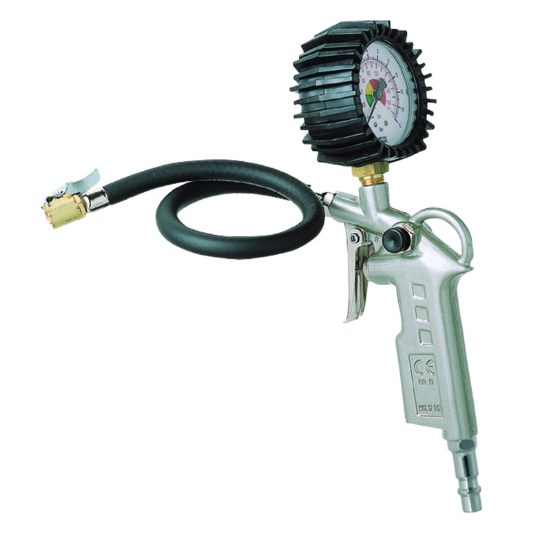 Pistol pentru Umflat cu Manometru