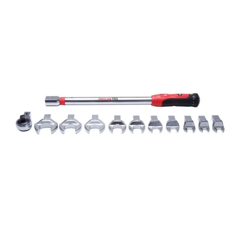 Cheie Dinamometrica HD cu Cap Interschimbabil 40-200NM