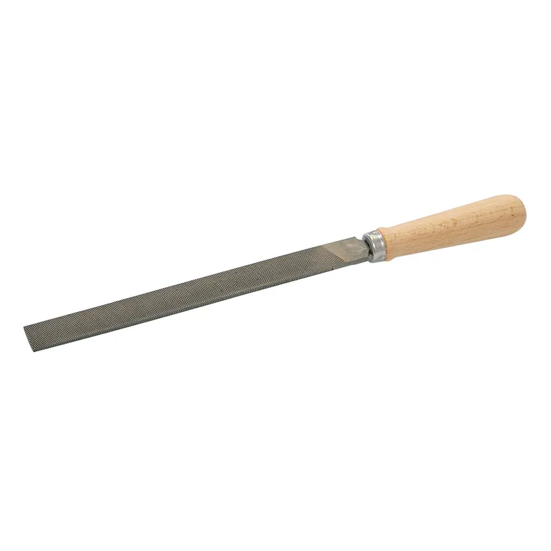 Pila Metal cu Maner Lemn 150MM (Nr.1) / Plata
