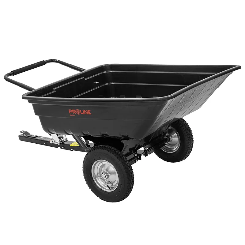 Remorca Basculanta Polipropilena cu Protap 285L / 300KG