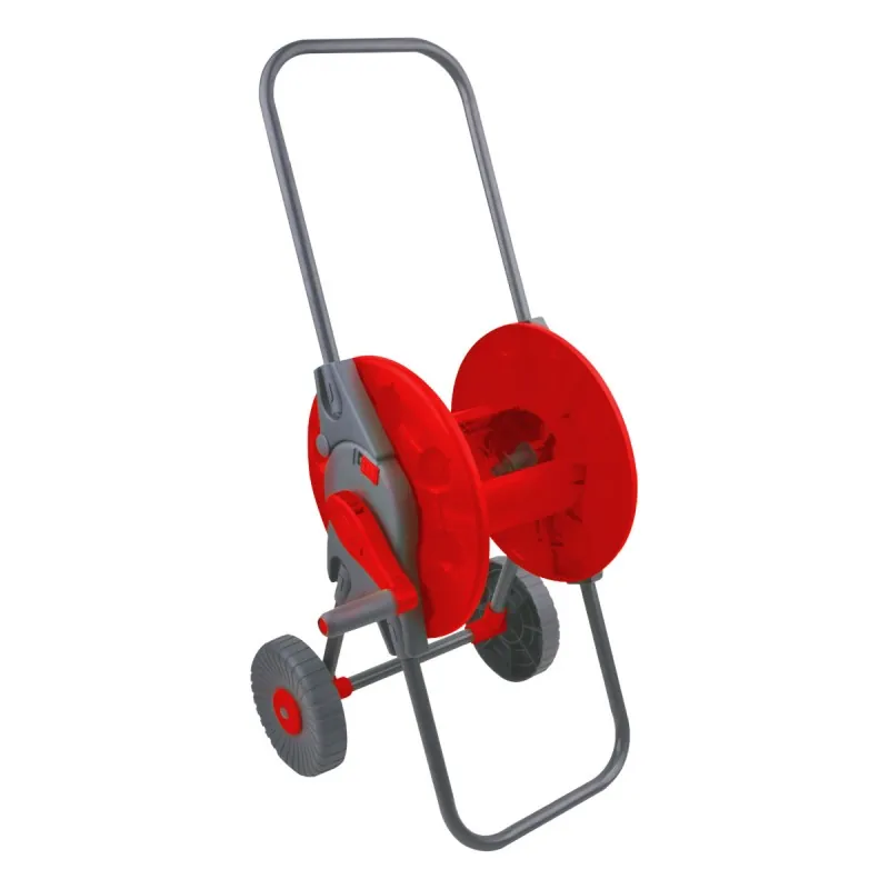 Derulator Furtun cu Carucior 1/2" / 45M - 3/4" / 25M