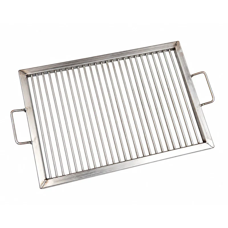 Gratar Inox Tip Portabil cu Tije Mobile si Rama 52X37CM