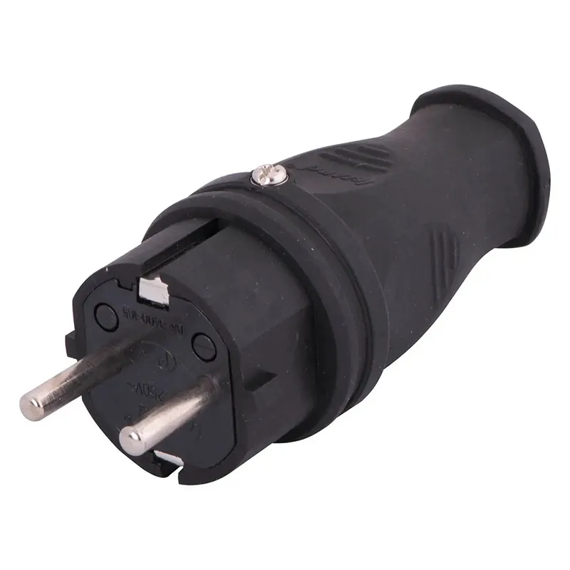 Stecher Liniar Cauciucat cu Manson Lung / Negru