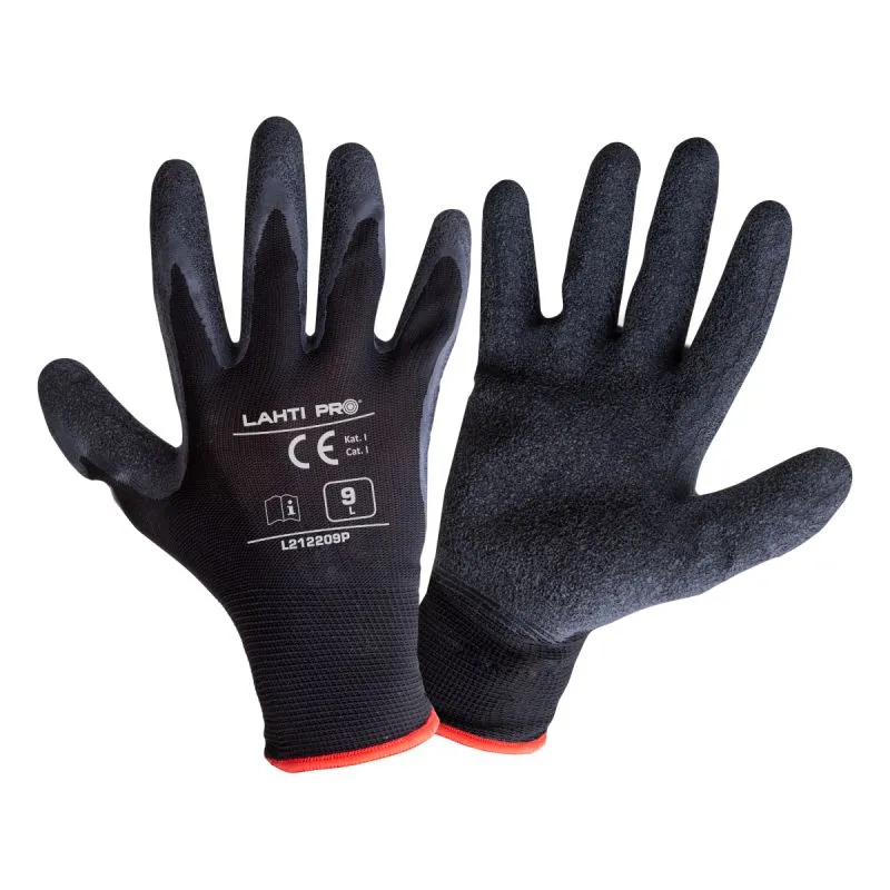 Manusa Latex cu Poliester / Negru - 7