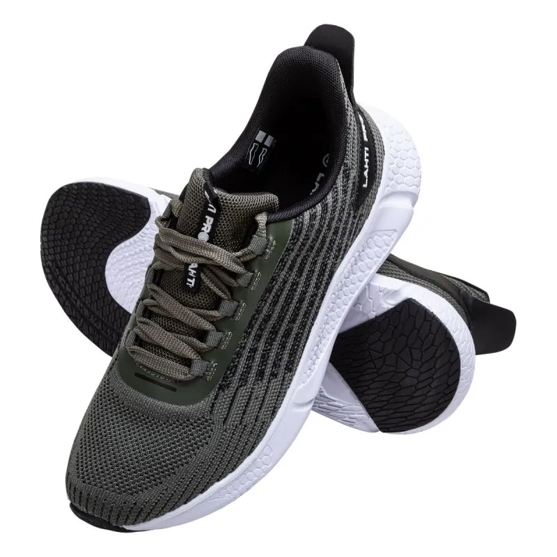 Pantof Usor Tip Plasa Tesuta cu Talpa Spuma / Kaki - 44