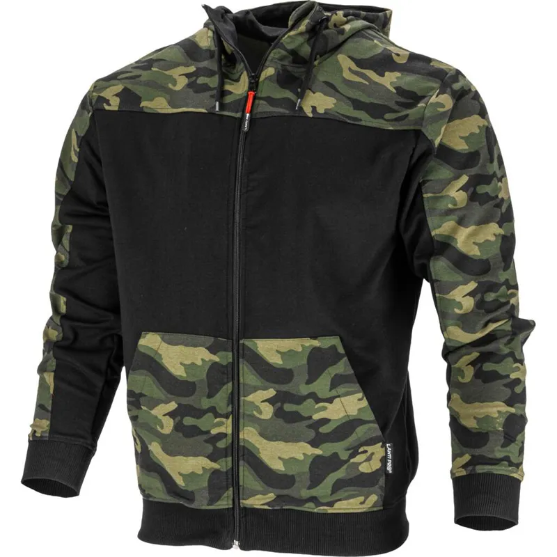 Jacheta Hanorac cu Gluga si Fermoar / Camuflaj - L