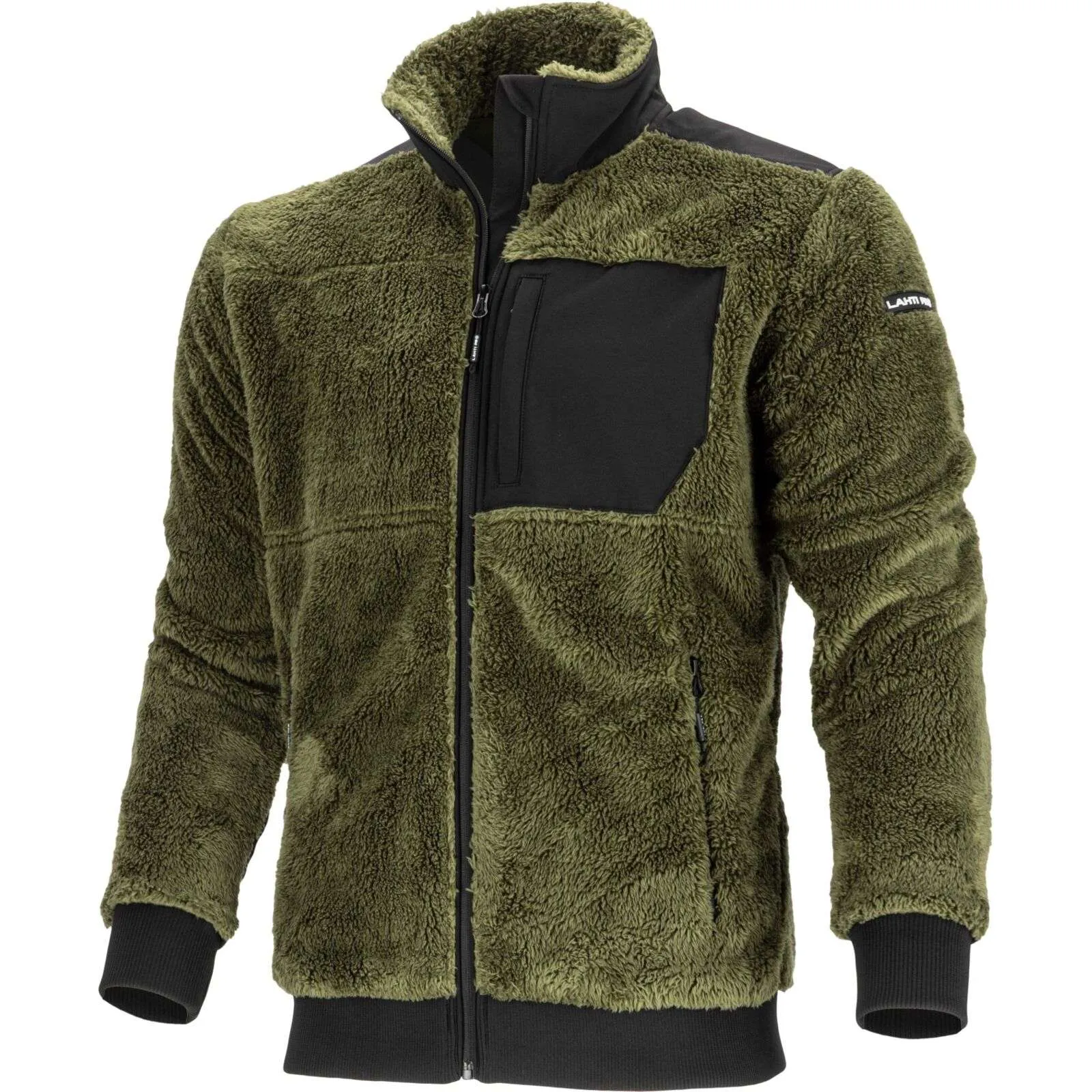 Jacheta Polar Tip-Sherpa / Verde - 3XL