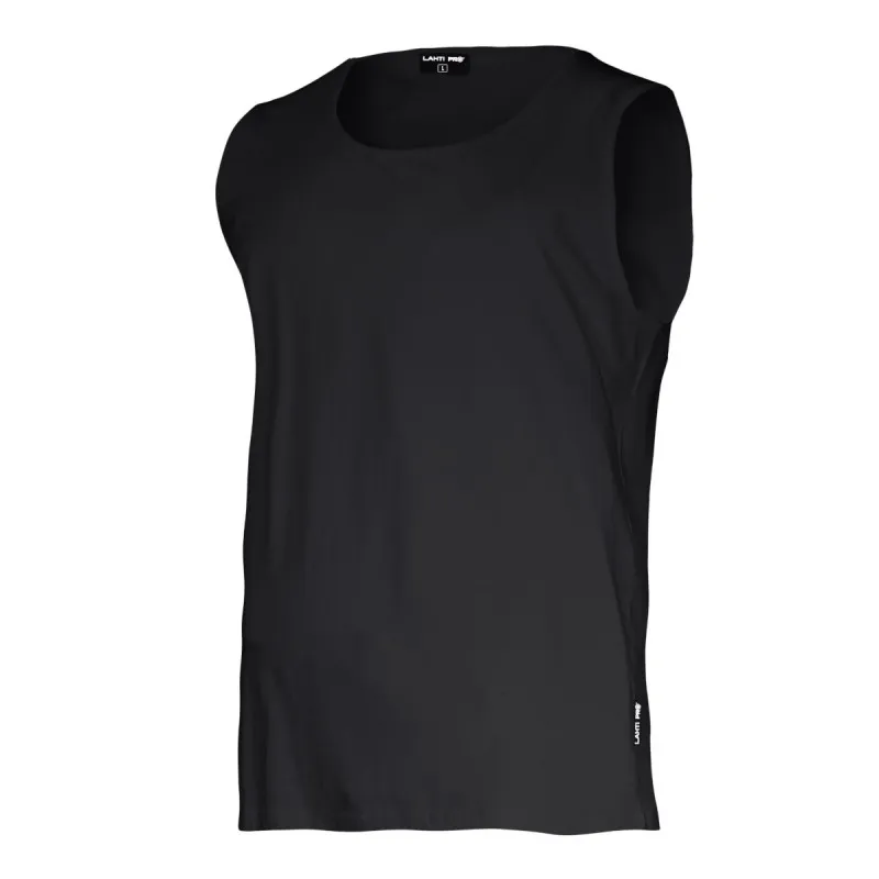 Tricou Bumbac fara Maneci / Negru - XL