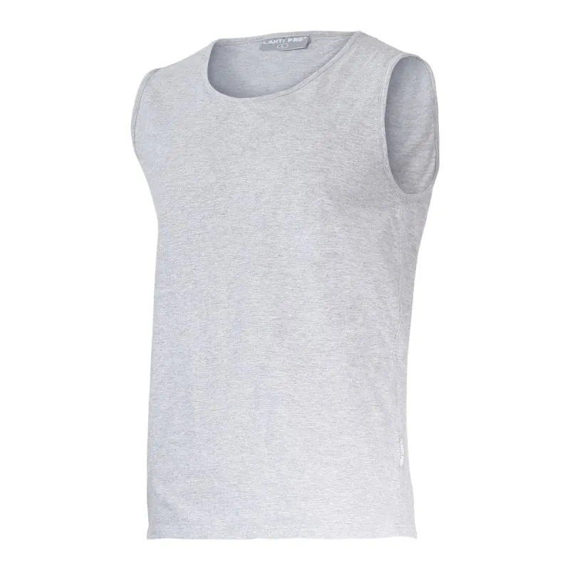 Tricou Bumbac fara Maneci / Gri - L