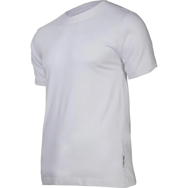 Tricou Bumbac Elastic / Alb - L