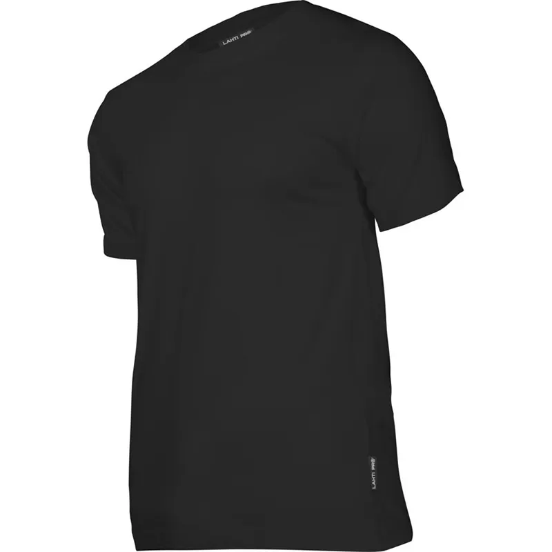 Tricou Bumbac Elastic / Negru - L