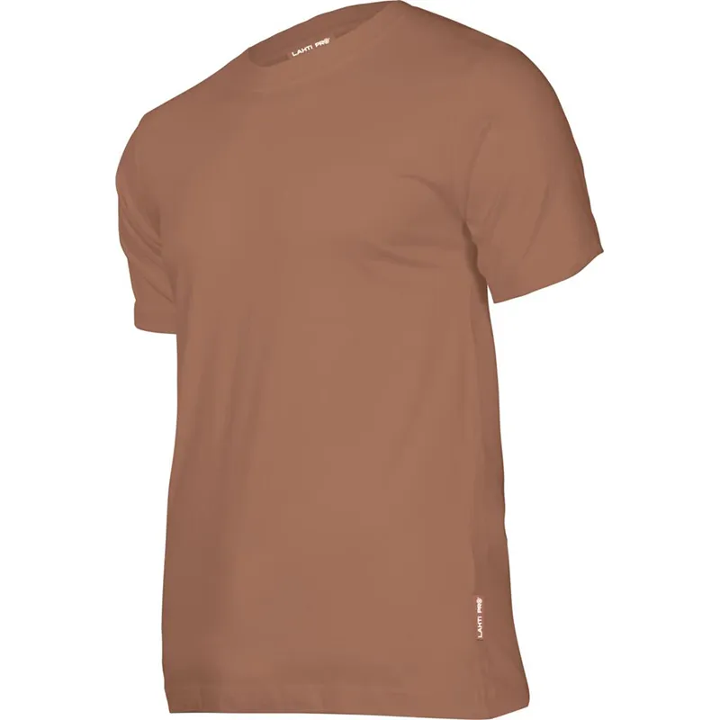 Tricou Bumbac Elastic / Maro - XL