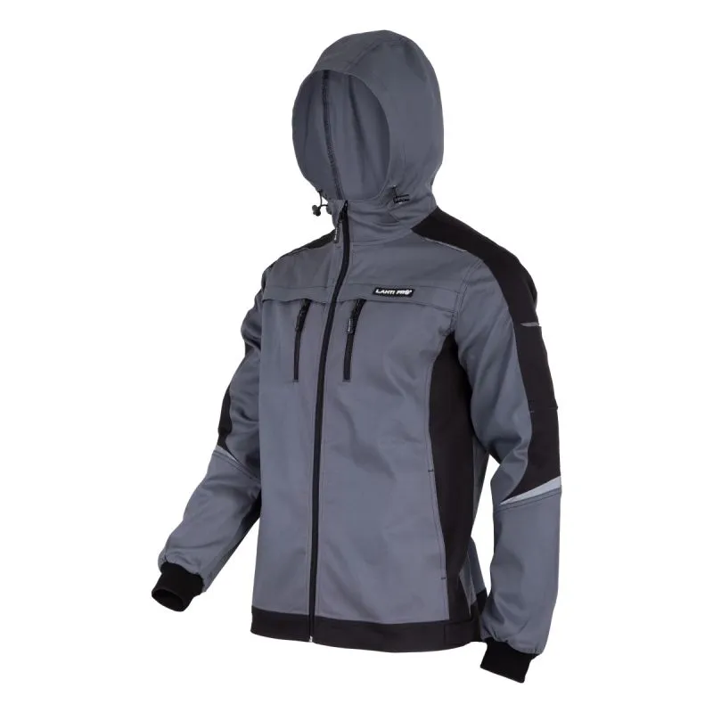 Jacheta Lucru Slim-Fit Elastica / Gri - 3XL/H-194