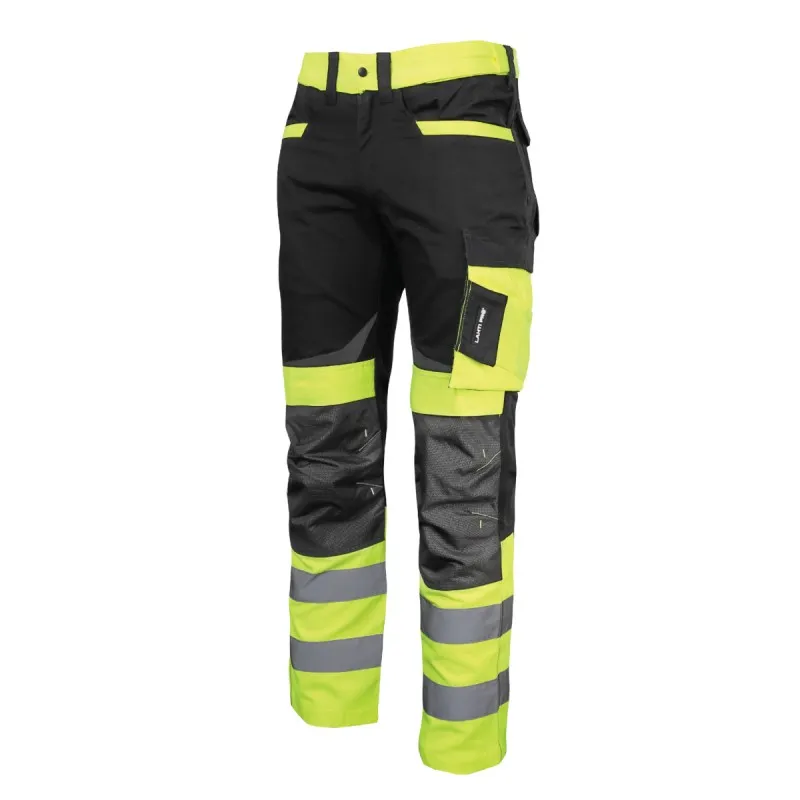 Pantalon Reflectorizant Slim-Fit / Verde - 2XL