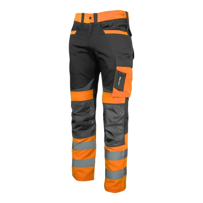 Pantalon Reflectorizant Slim-Fit / Portocaliu - 3XL