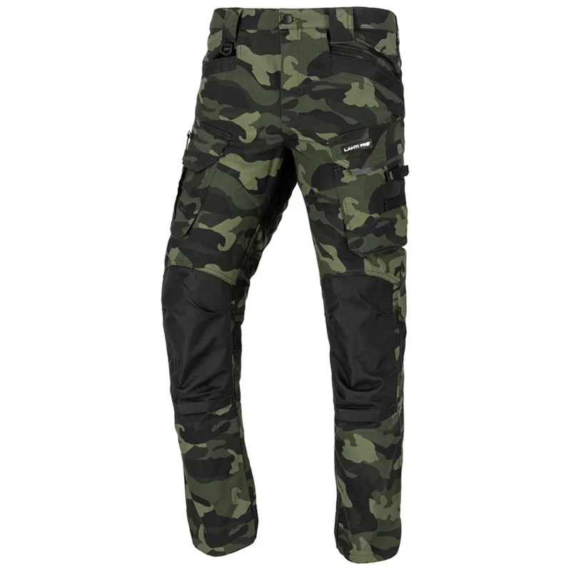 Pantalon Interventie Intarit / Camuflaj-Verde - 2XL