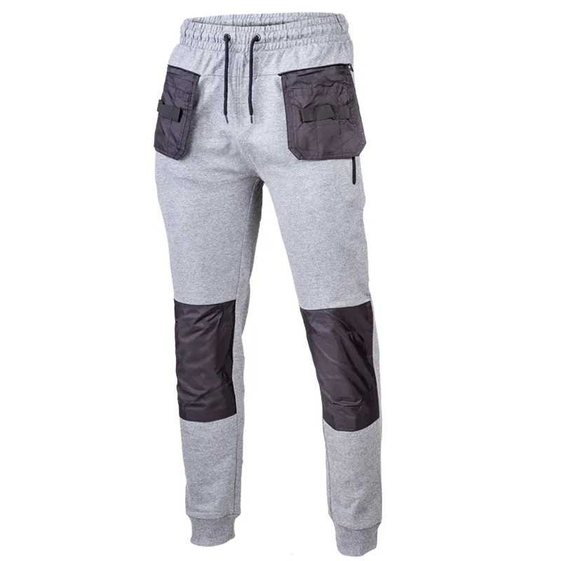 Pantalon Trening cu Buzunare Aditionale / Gri - M