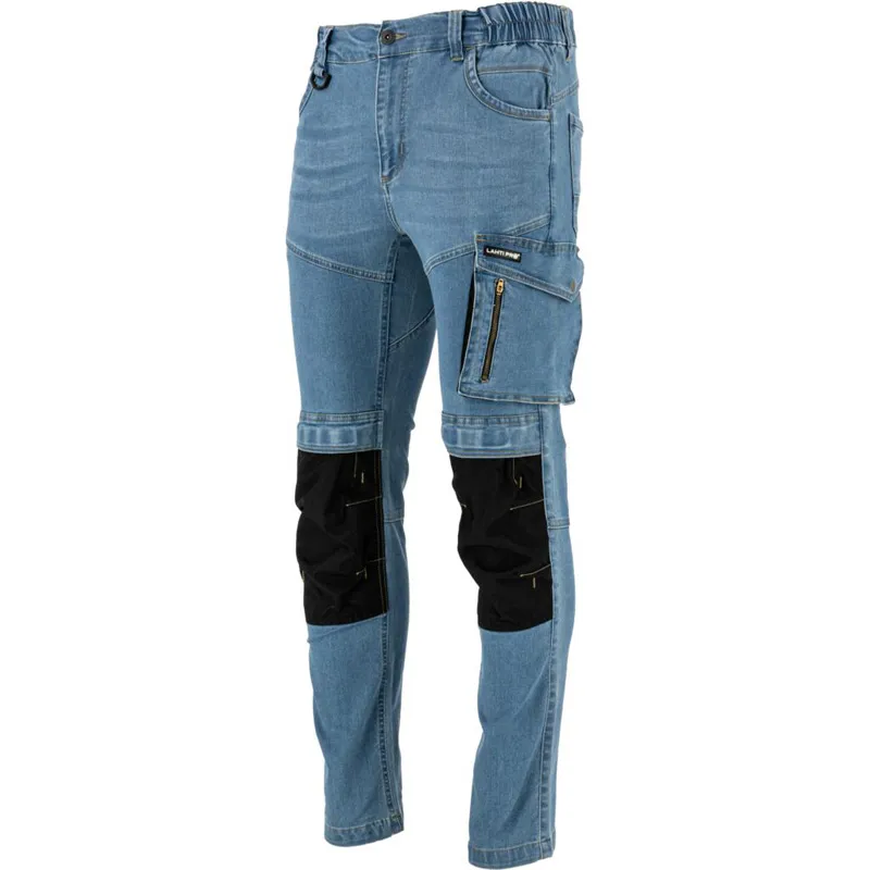 Pantalon Lucru Tip-Blugi Slim-Fit Confortabil - L
