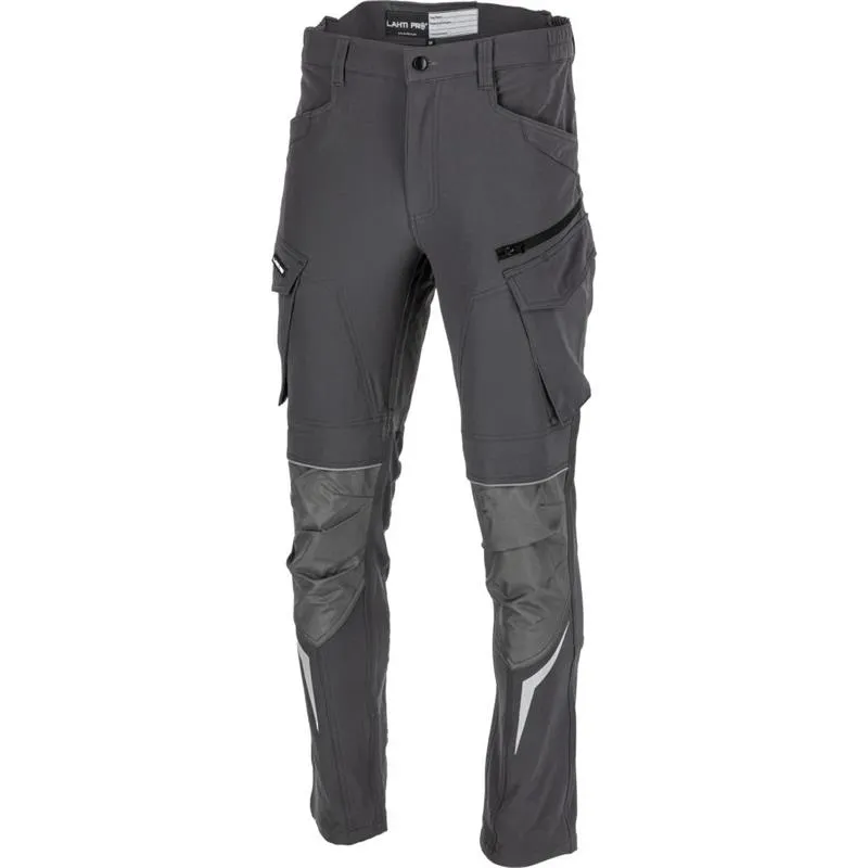 Pantalon Lucru Slim-Fit-Elastic Intarit / Gri - M