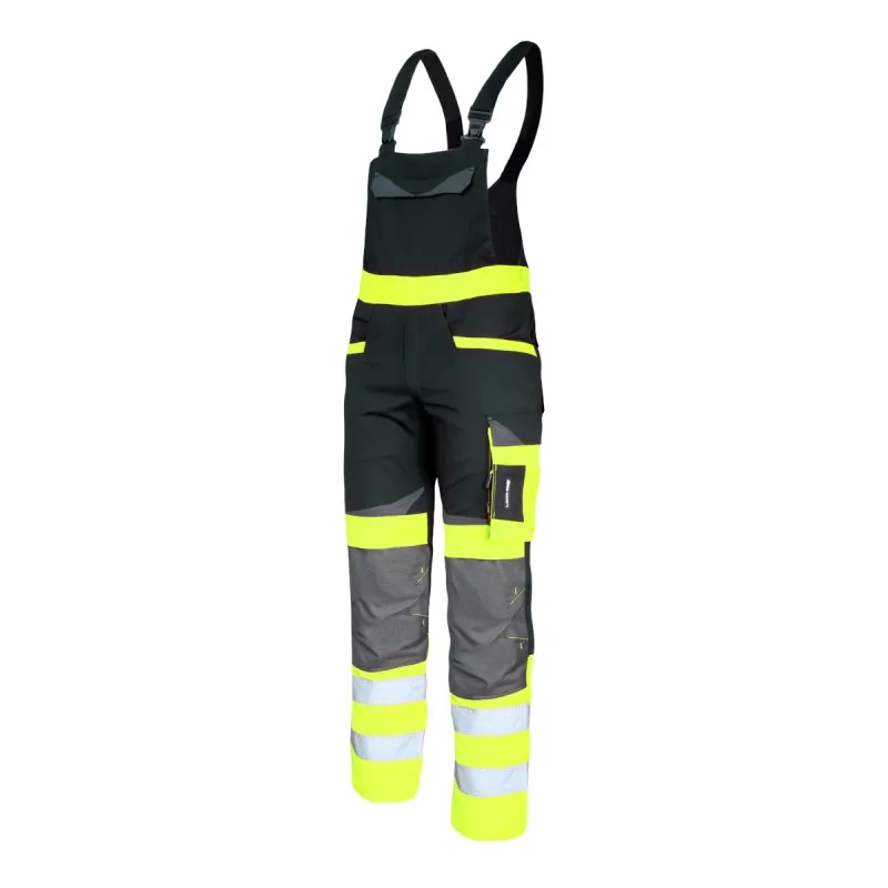 Salopeta Reflectorizanta Slim-Fit / Verde - 3XL