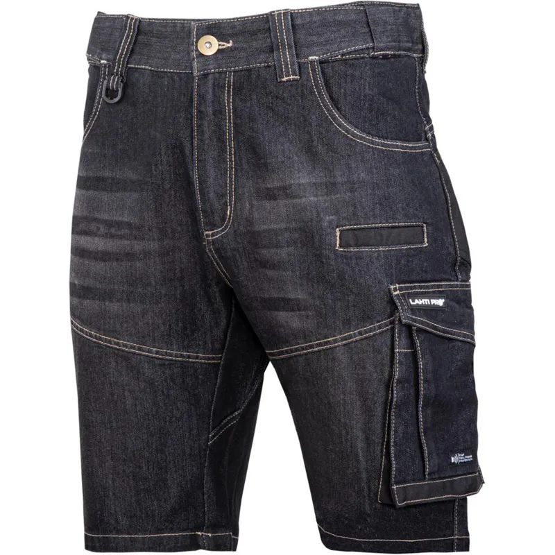 Pantalon Lucru Tip-Blugi Scurt Inchisi - XL
