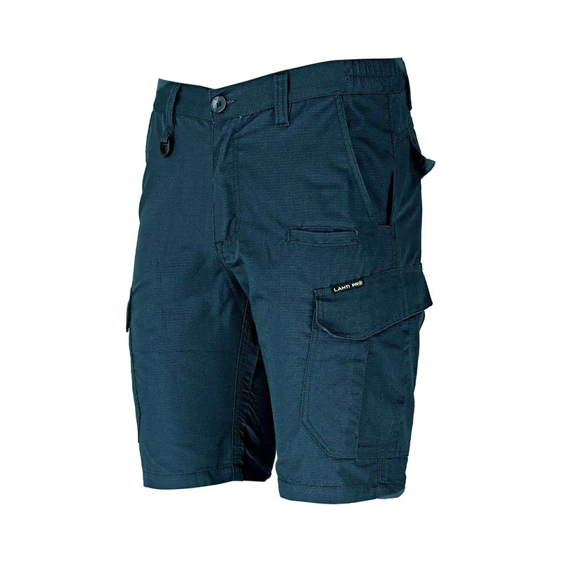 Pantalon Slim-Fit Scurt / Albastru - S