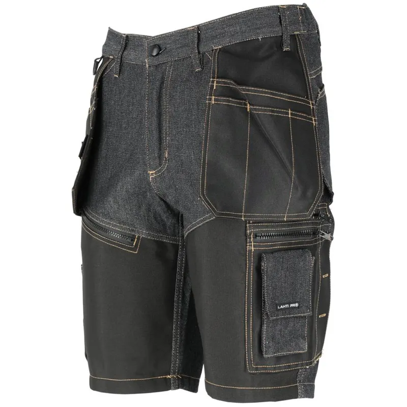 Pantalon Lucru Tip-Blugi Scurt Intarit / Inchis - L