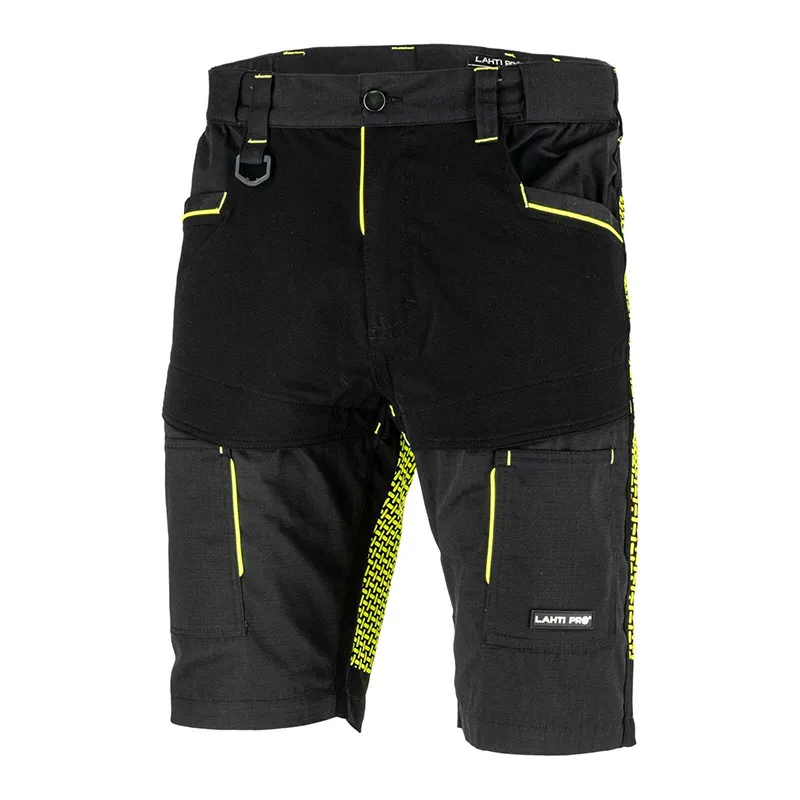 Pantalon Lucru Elastic Scurt cu Antiderapant - L