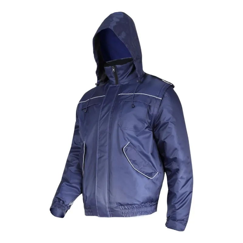 Jacheta Captusita cu Gluga si Maneci Detasabile - 2XL