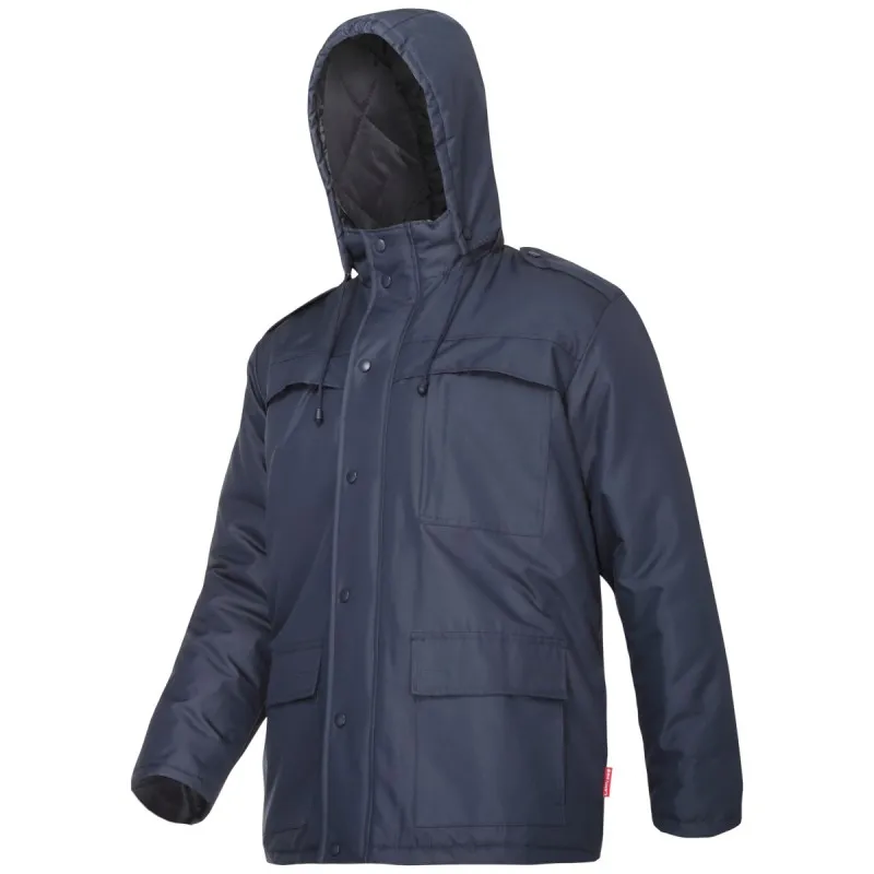Jacheta Captusita Usoara cu Gluga / Bleumarin - 3XL